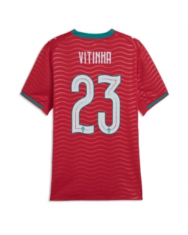 Billige Fotballdrakt Portugal Vitinha #23 Replika Hjemmedrakt Dame VM 2026 Kortermet Billige Fotballdrakt Portugal Vitinha #23 Replika Hjemmedrakt Dame VM 2026 Kortermet